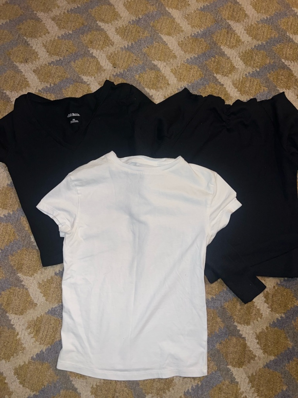 wild fable Women's Tank Top Set - Black & White